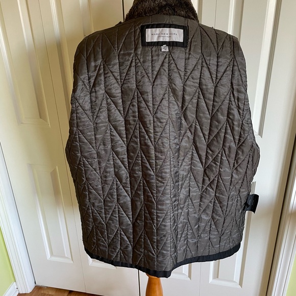 💥MARC NEW YORK Andrew Marc Men’s Black  Parka Jacket XL EUC - Picture 5 of 10